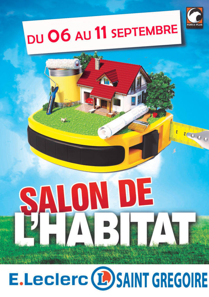 salon de l'habitat à Saint Grégoire au centre E.LECLERC