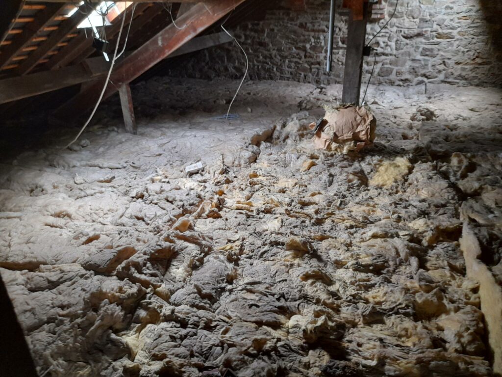 Isolation de comble avant travaux